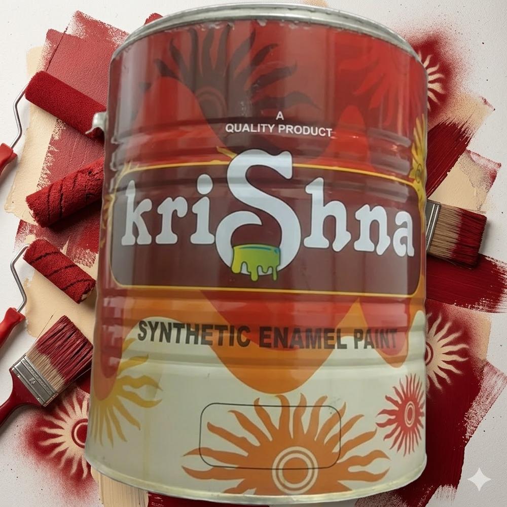 Synthetic Enamel Paint Wooden Paint 4 Ltr - Chemical Name: Titanium Dioxide