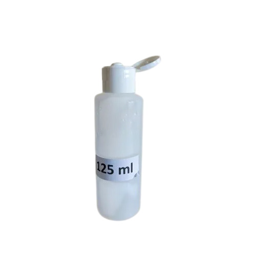 125 Ml Hdpe Plastic Hand Sanitizer Bottle With Flip Top Cap