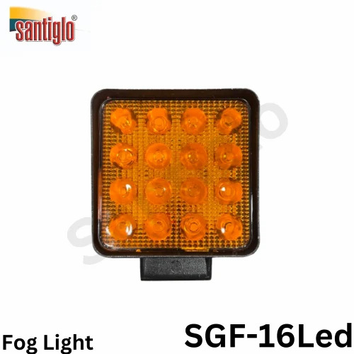 16 Led Fog Lamp Square