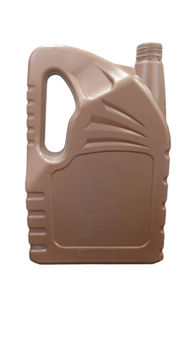 Beige Plastic Lubricant Bottle