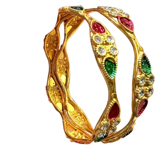 Golden Metal Bangle