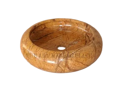 Polished Stone Wash Basin