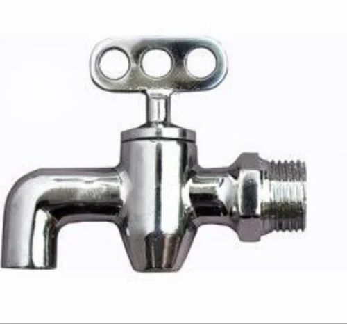 Silver Taper Bib Cock