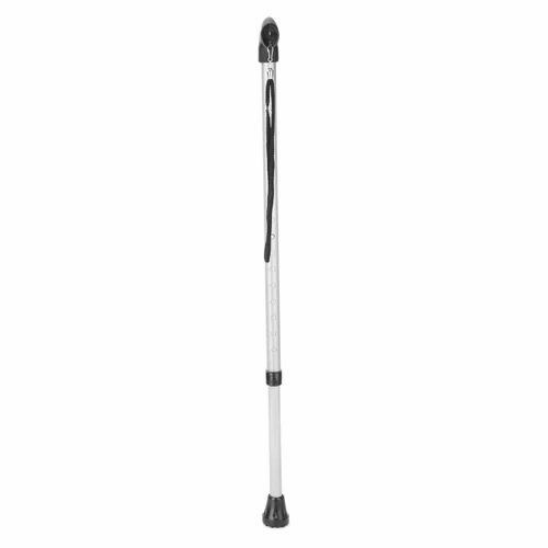 Single Leg Walking Stick - Stainless Steel, Standard Size, Silver | Durable, Fine Finished, Portable, New Condition