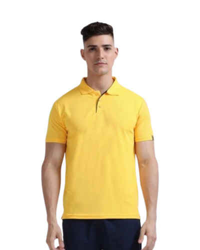 Yellow Polo T Shirt