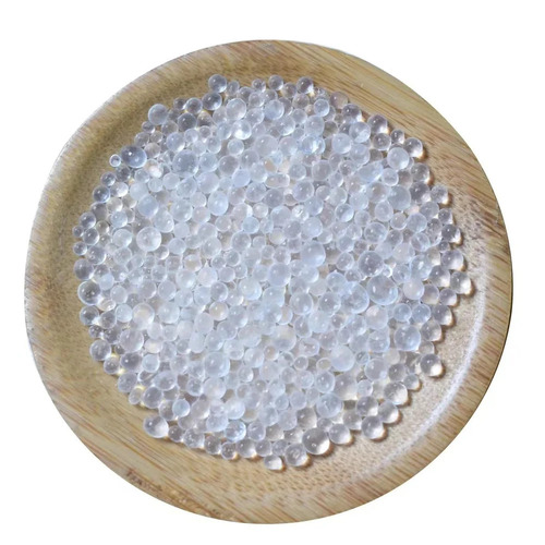 96% White Silica Gel - Silica Gel, 60.08 g/mol Molecular Weight, White Beads, Industrial Grade