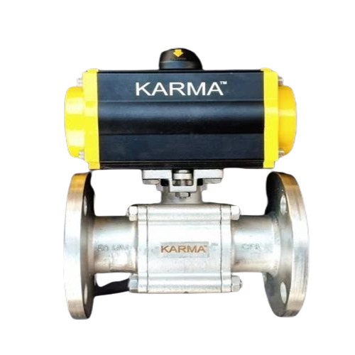 Black Pneumatic Ball Valve