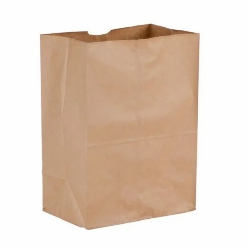Brown Craft Paper Grocery Bag 