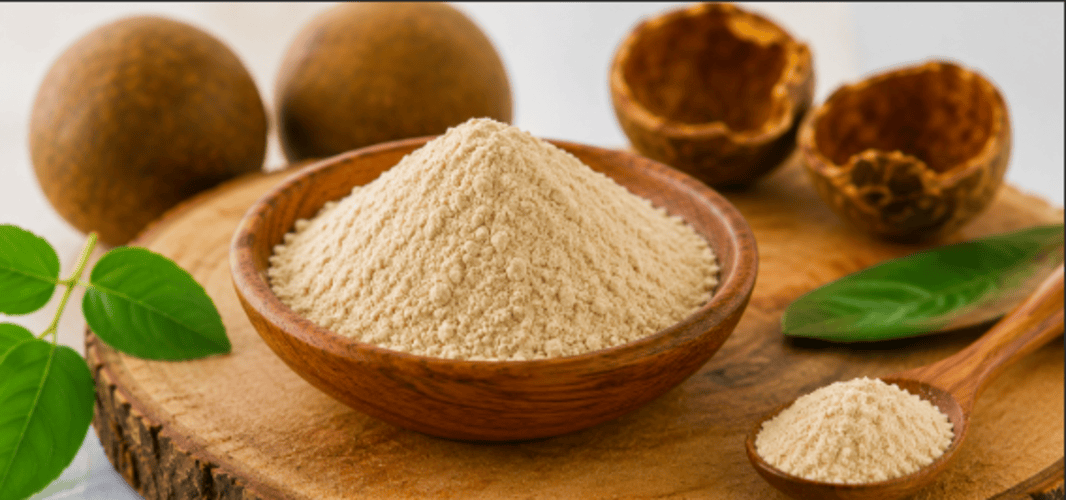Monk Fruit Extract 15% Mogroside V (High Potency Natural Zero-Calorie Sweetener) - Color: White