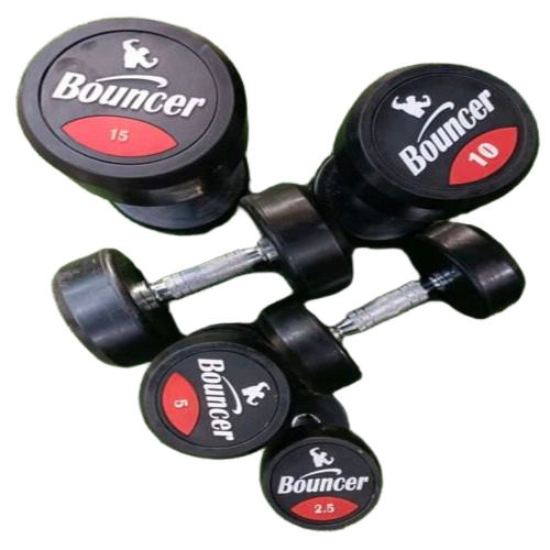 Rubber Coated Bouncer Dumbbells