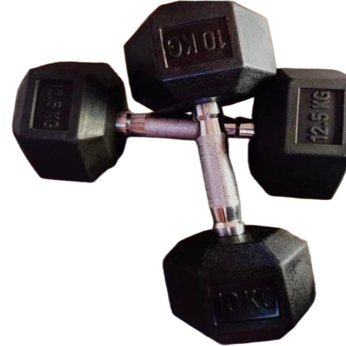 Rubber Coated Dumbbells