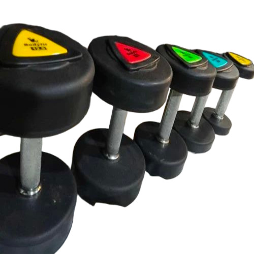 Rubber Coated Triangle Dumbbells