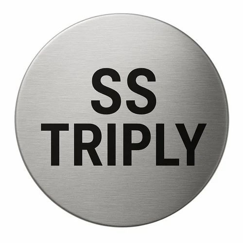 Triply Stainless Steel Circles (2.5 Mm Thickness - Sizes 10 To 18)