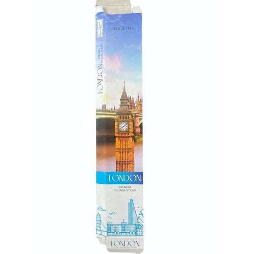 100gm London Incense Stick - Wood, 16cm, 20 Min Burn Time | Rose Fragrance, Aromatic, Religious Use