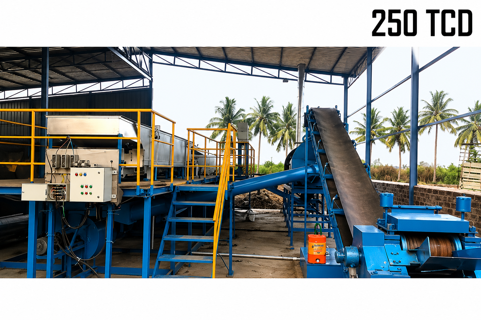 250 Tcd Fully Automatic Jaggery Plant - Color: Metallic Silver