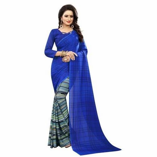 Faux Georgette Designer Saree