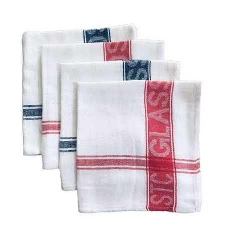 Glass Cloth  - Color: White