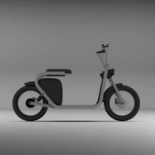 Mini Electric Bicycle ( Amber )