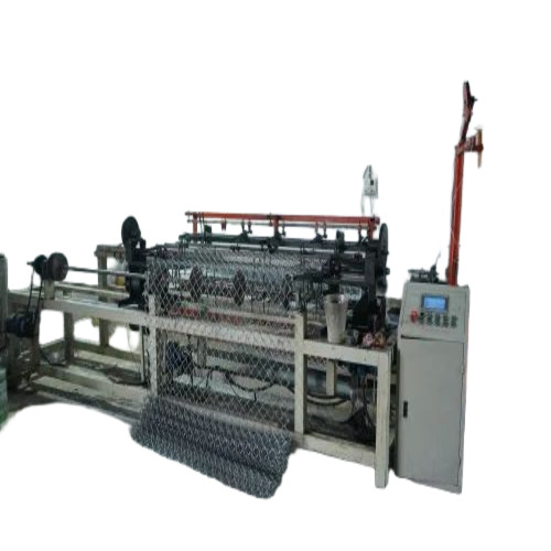 Polished Automatic Chain Link Fencing Machine