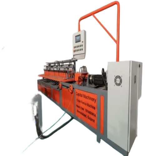 Semi Automatic Chain Link Fence Making Machine