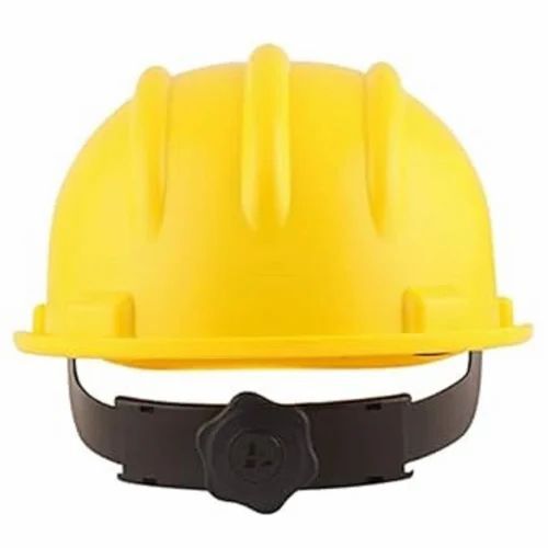 Yellow Color Safety Pvc Helmets