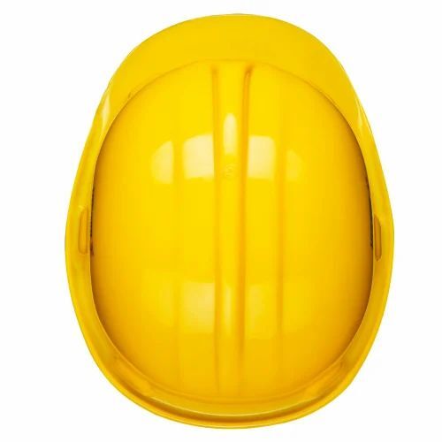 Yellow Industrial Pvc Safety Helmets