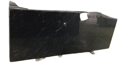 16mm Marquina Black Granite - 10ft x 3ft Polished Slab, Flooring, Water Absorption No