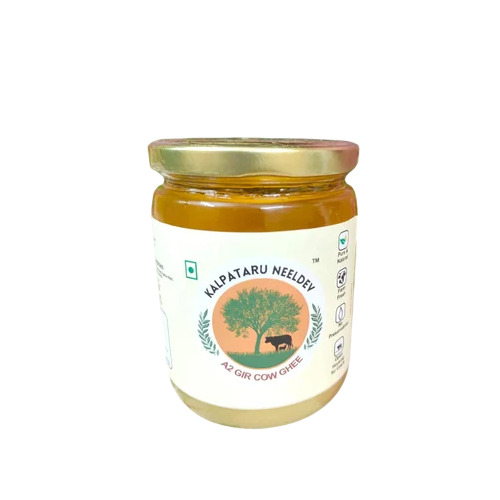 250ml A2 Gir Cow Ghee - Desi Cow Milk, Light Yellow, Original Flavor | Energy Boost, Antioxidants, Brain Tonic, Natural Moisturizer