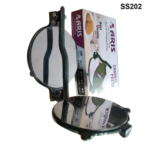 Aris SS Plate CI Chapati And Puri Press