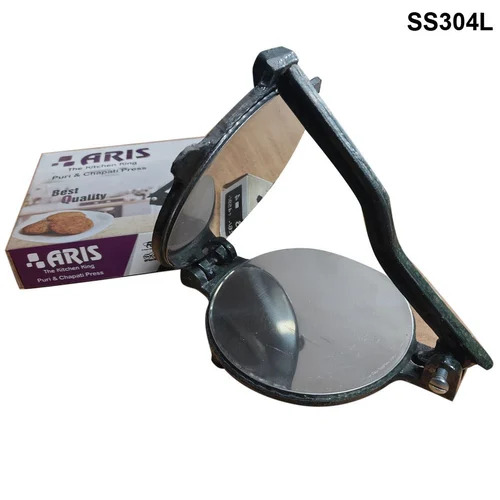 Aris SS304L CI Chapati Press 6 Inches
