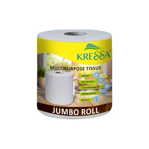 Kressa 2 Ply Jumbo Paper Tissue Roll