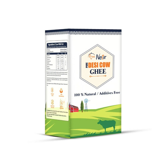 Netar Desi Cow Ghee Tetra Pack 1 L