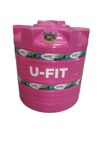 Pink U Fit Water Storage Tank 4 Layer