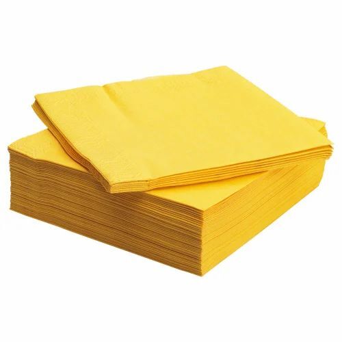 Yellow Paper Napkin