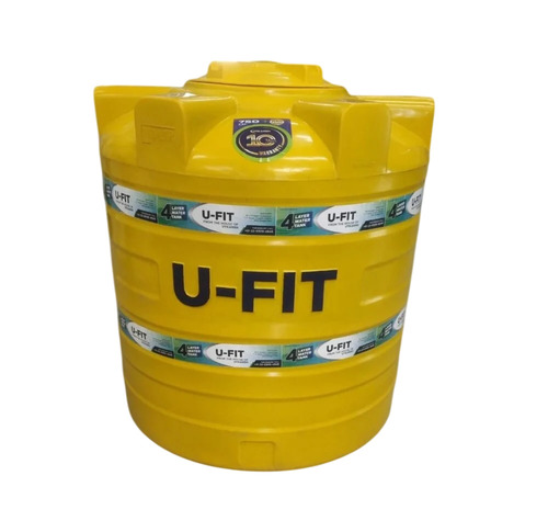 Yellow U Fit Water Storage Tank 2 Layer