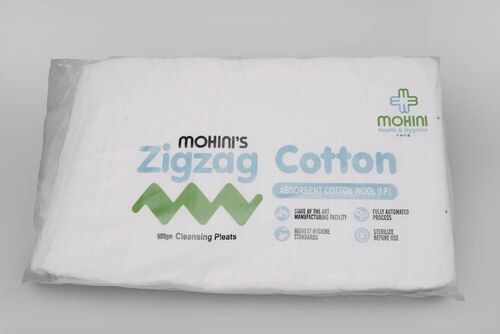Absorbent Zig Zag Cotton