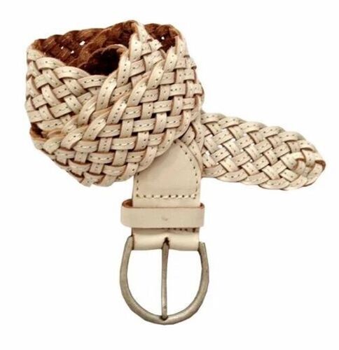 Braided Leather Belt