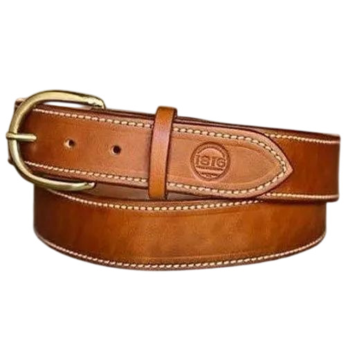 Embossed Leather Belt