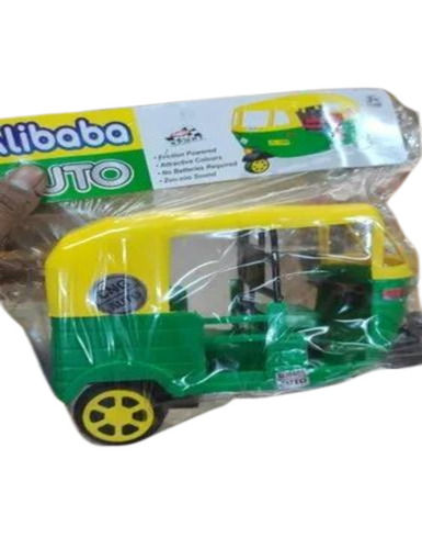 Kids Plastic Three Wheeler Toys - Polished Plastic Green | Durable Manual Operation