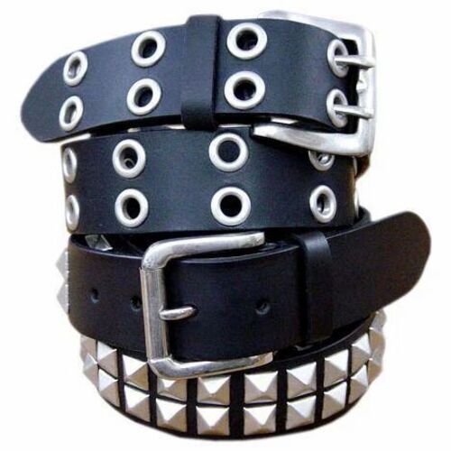 Ladies Studed Leather Belts - Genuine Leather, Steel Buckle, Multiple Colors | Durable, Comfortable, Polished Finish