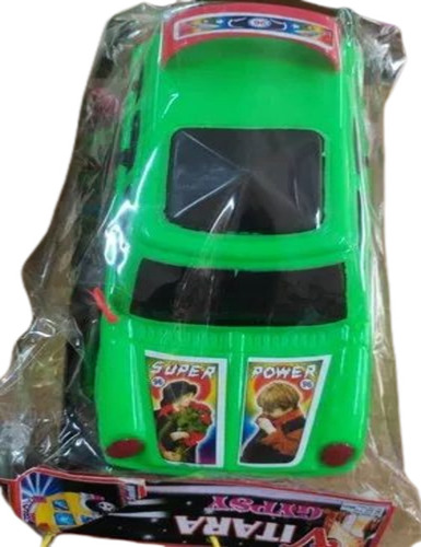 Plastic Kids Toy Cars - Polished Plastic, Green | Durable, Manual Operation, For Kids Playing