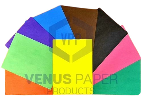 18-28 Gsm Coloured Poster Paper Sheets