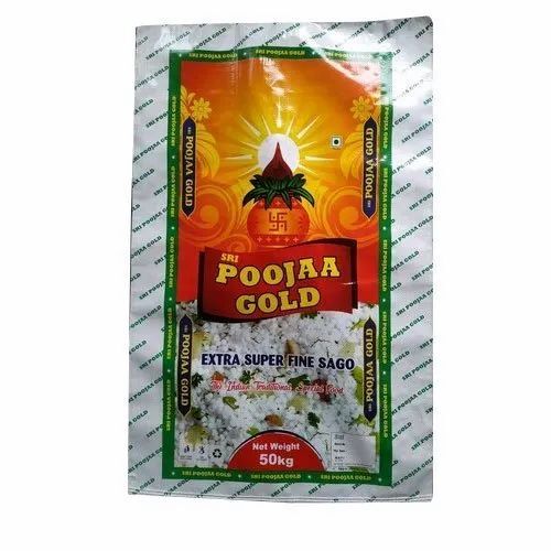 50 Kg Pp Rice Packaging Bag