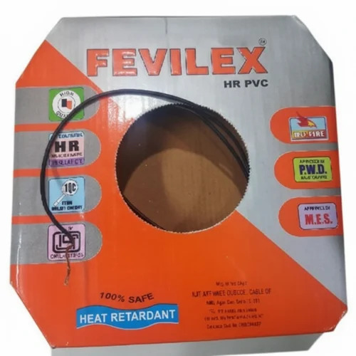 Black Single Core House Wire