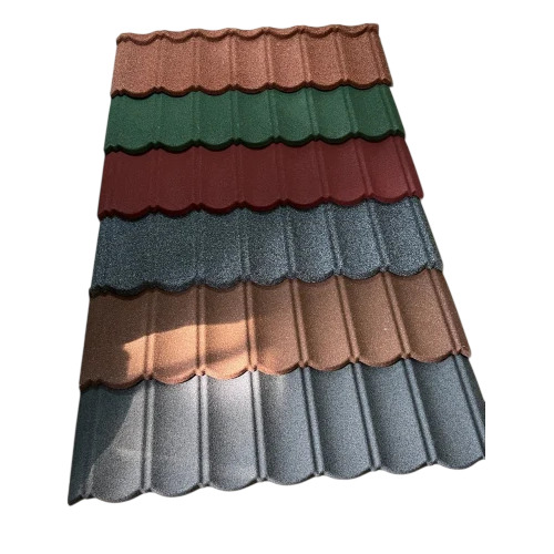 Colorful Stone Coated Metal Roof Tile