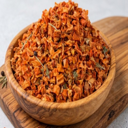Dried Carrot Cube