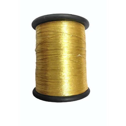 Dyed Golden Zari Thread