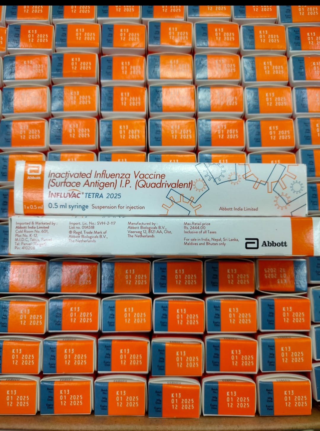 Influvac Tetra Vaccine - Drug Type: Injection