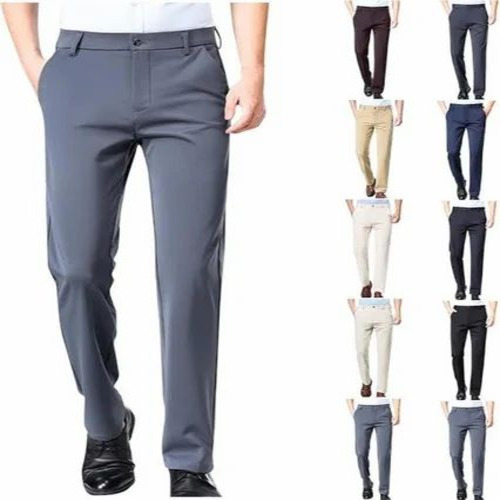 Men Grey Formal Pant