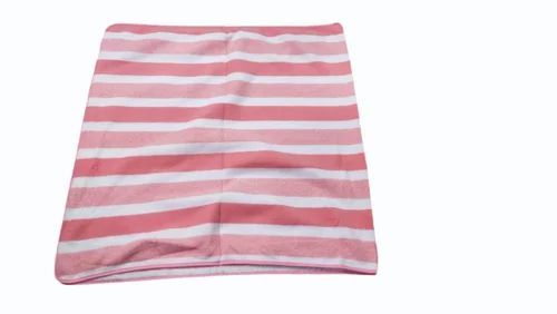 Microfiber Pink Strip Stripe Bath Towel